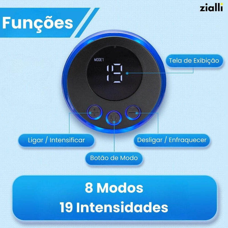 Tapete Massageador RelaxPro - Massageador de Pés Elétrico e Portátil - Zialli