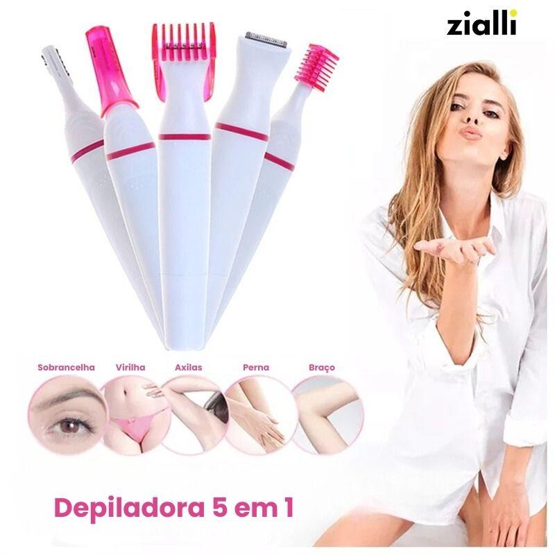 Depilador MaxPro 5 em 1 - Zialli